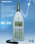 NL-20噪音计|噪音分析NL-20声级计|理音NL-20噪音计